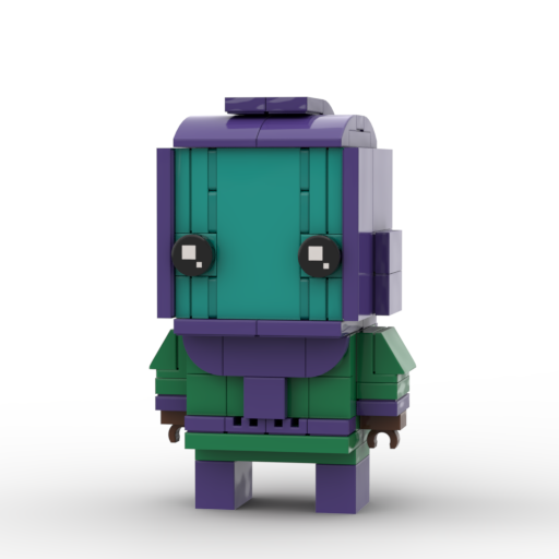 MOC Custom Marvel Kang with Mask Brickheadz