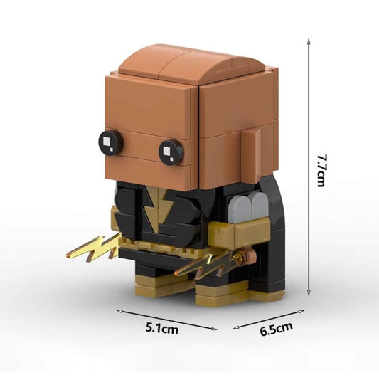 MOC Custom DC Black Adam Brickheadz