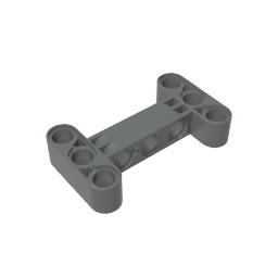 GDS-1002 - Technic Beam 3 x 5 Thick [90 Degrees Offset Centre Beam Holes]