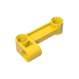 GDS-1003 - Technic Pin Connector Perpendicular 2 x 4 Bent - Beam with 90 Hole Degrees 4.8