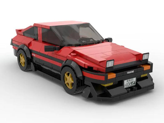 MOC-101736 Toyota AE86 GT-Apex in red