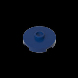 GDS-1041 - Plate Special Round 2 x 2 with Center Stud (Jumper Plate)