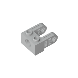 GDS-1073 - Technic Brick 1 x 2 with Hole and Dual Beam Extensions