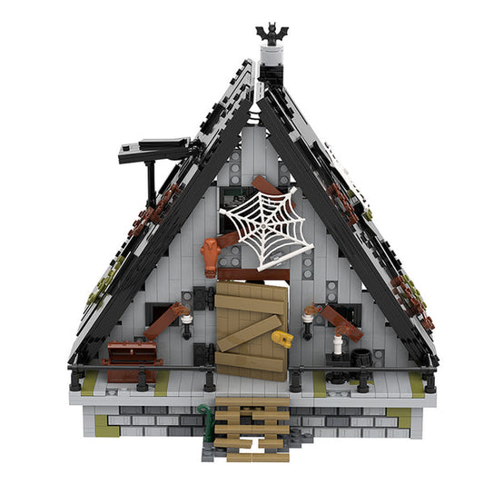 MOC A0242 Halloween A frame house