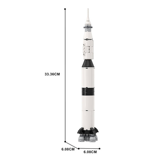 MOC-122492 Apollo Saturn V, 1:330 scale