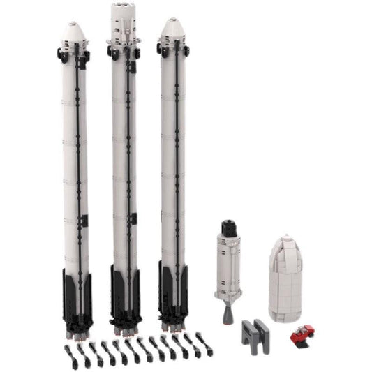 MOC-75766 SpaceX Falcon Heavy [Saturn V scale]