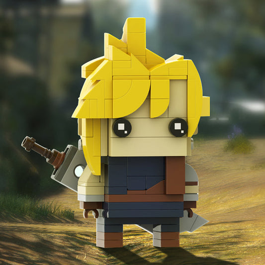 MOC-61279 Cloud Strife (FFVII) Brickheadz