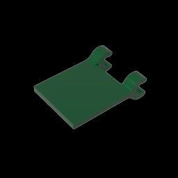 GDS-1406 - Flag 2 x 2 Square [Thin Clips]