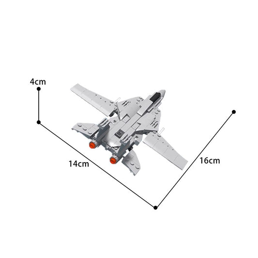 MOC-78586 Top Gun F14 Tomcat (mini/midi) - revision