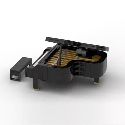 MOC-51392 Grand Piano (LEGO 21323 Mini-figure scale)