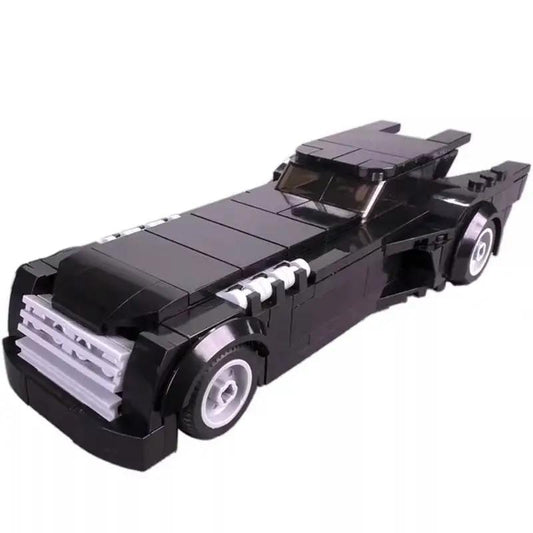 MOC-15632 The Animated Series Batmobile-Minifig Scale