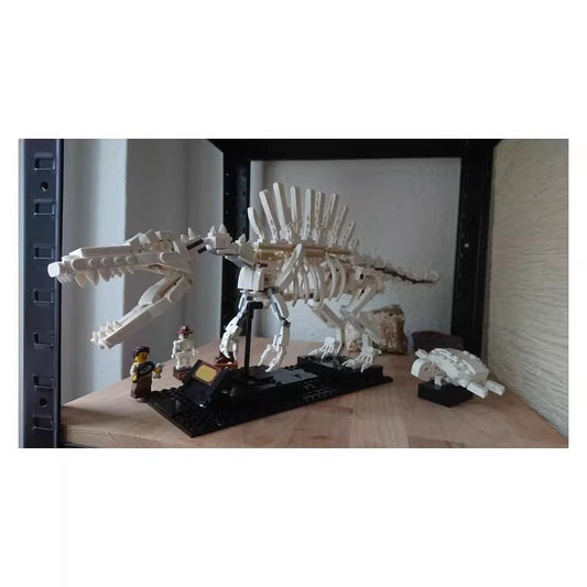 MOC-47343 Spinosaurus Skeleton + Sea Turtle - Alternative Build for 21320 Dinosaur Fossils