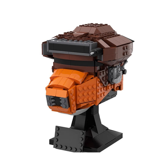 MOC-60164 Boushh Helmet - SW Lego Helmet Collection style