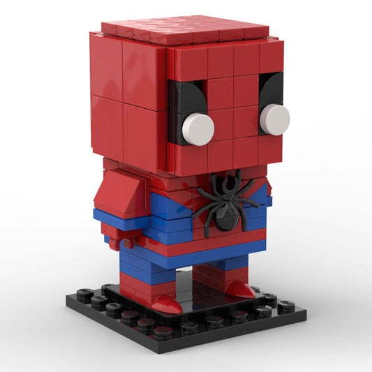 MOC-36264 Custom Marvel Spiderman Brickheadz