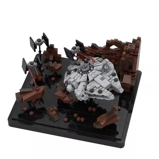 MOC-41087 Asteroid Chase - Micro Millenn ium Falcon - Episode V