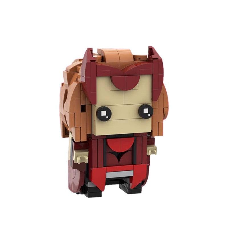 MOC 79839 Scarlet Witch Brickheadz LEGO MOC Marvel Studios WandaVisi MOC Brick Store