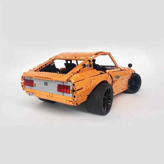 MOC-26511 1971 Nissan 240Z Fairlady - Alternate build of 42056 Porsche 911 GT3 RS