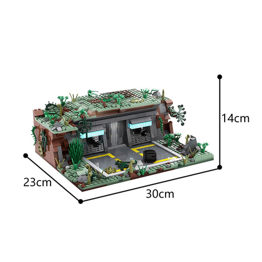 MOC-54447 LEGO MOC SW Base (Outpost) on Kashyyyk | PDF instructions (NO PARTS)