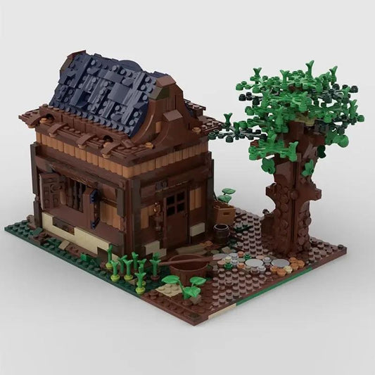 MOC-50031 Modular Medieval House Alternative Build Modular Building