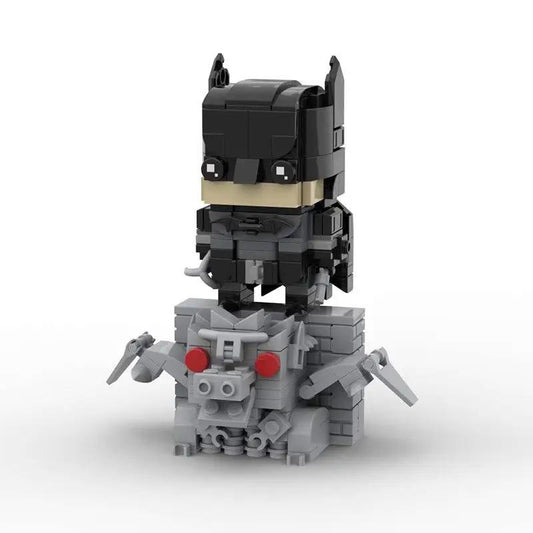 MOC Custom Batman Brickheadz  + Base