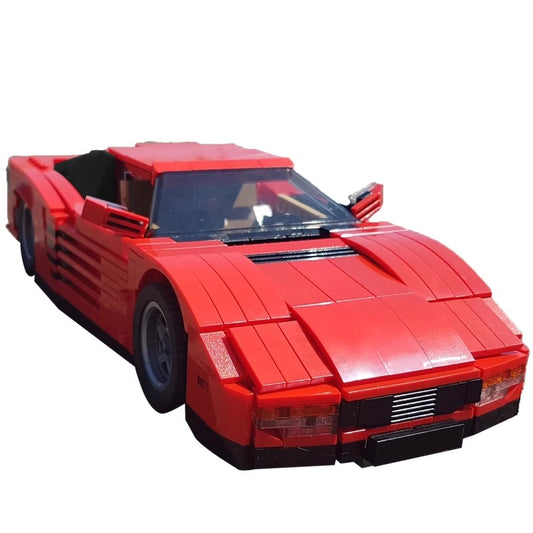 MOC-24335 Ferrari Testarossa, coupe, roadster, 2 in 1 instructions