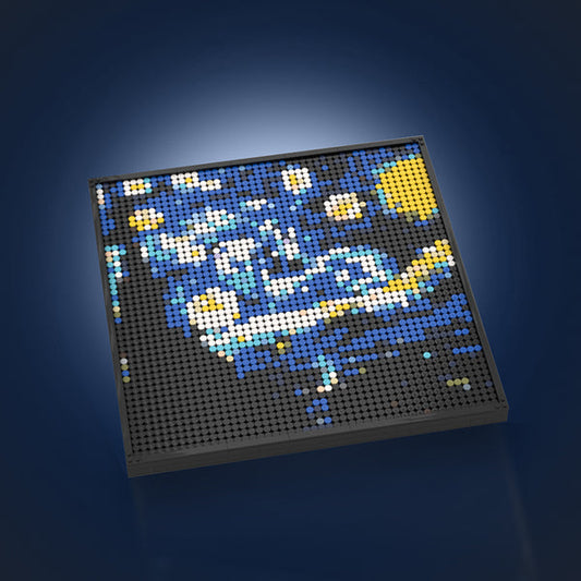 MOC-50853 Starry Night Art Photo