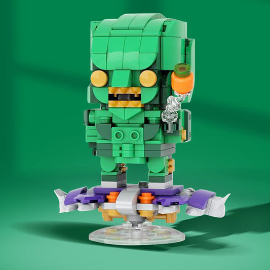 MOC-95523 Green Goblin Brickheadz LEGO MOC - Marvel Studios Spider-Man: No Way Home