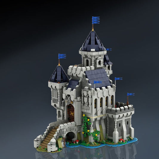 MOC-101775 Black Falcon Knight's Castle (31120 'Medieval Castle' Alternate Build)