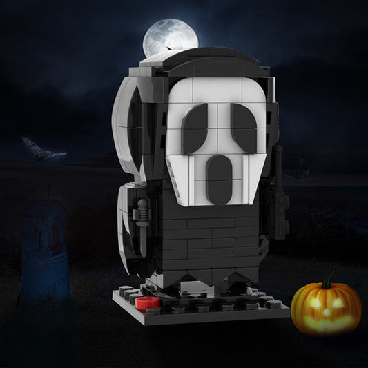 MOC-54586 Scream Movie Mask Halloween Brickheadz