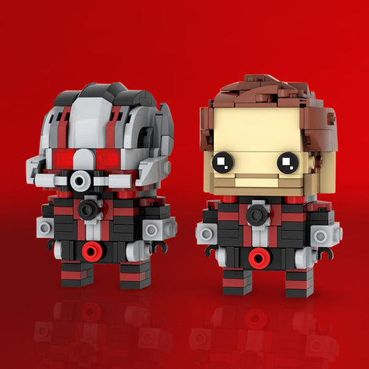 MOC-139898 Ant-Man Brickheadz LEGO MOC - Ant-Man and the Wasp: Quantumania