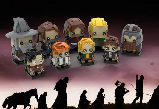 MOC-21223 LOTR Brickheadz - Fellowship of the Ring