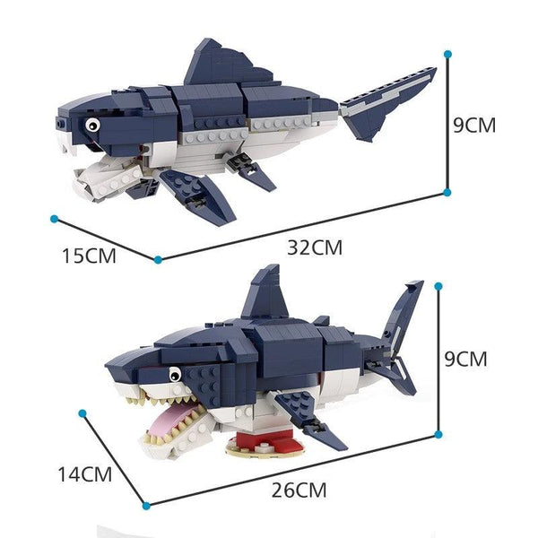 Lego megalodon on sale