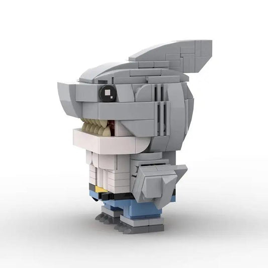 MOC Brickheadz Shark man