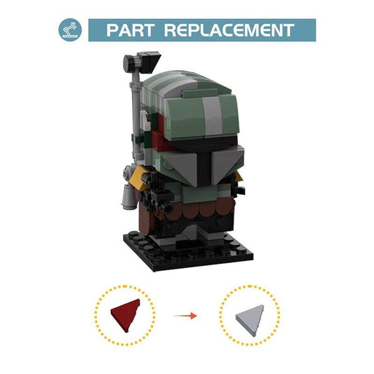 MOC-65926 Boba The Mandalorian Damage