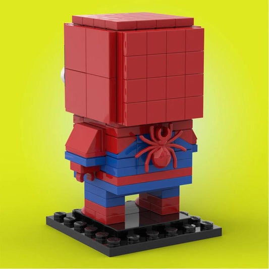 MOC-36264 Custom Marvel Spiderman Brickheadz