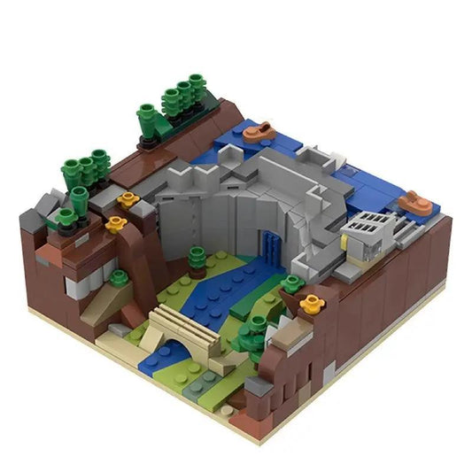 MOC-36315 Dam Diorama