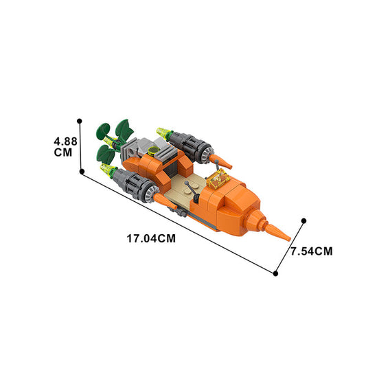 G2107 MOC A0161Y02 moon bunny ride