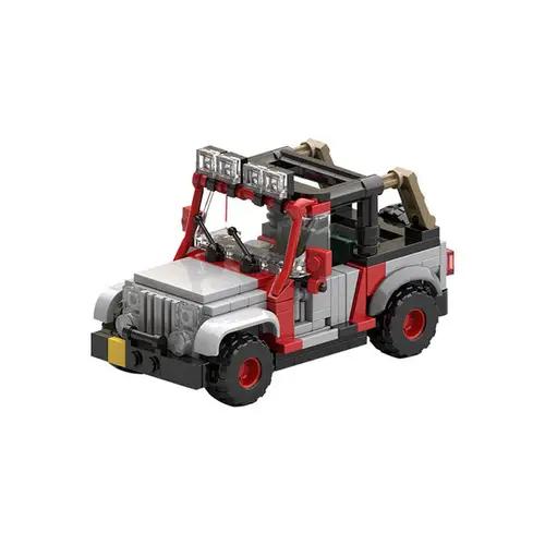 MOC-25926 Jurassic Park Staff Jeep
