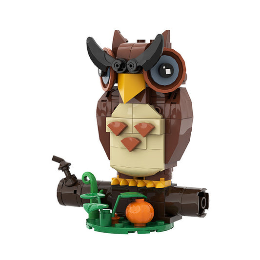 MOC A0606Y01 Halloween Brickhead-Owl