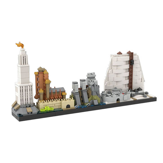 MOC-126439 Game of Thrones skyline