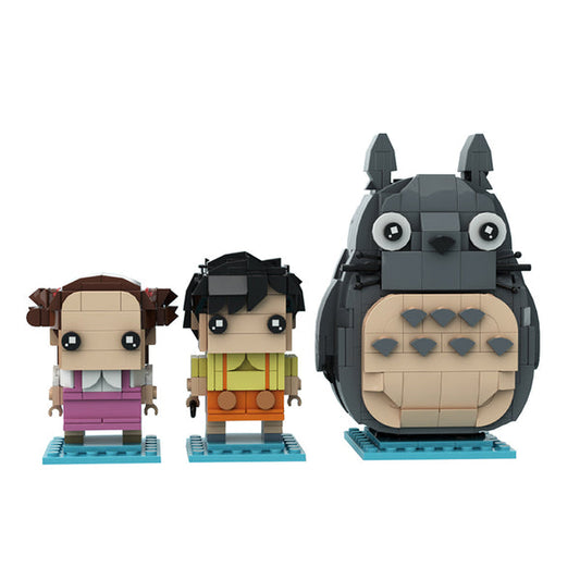 MOC-123532 Totoro, Satsuki & Mei - Studio Ghibli