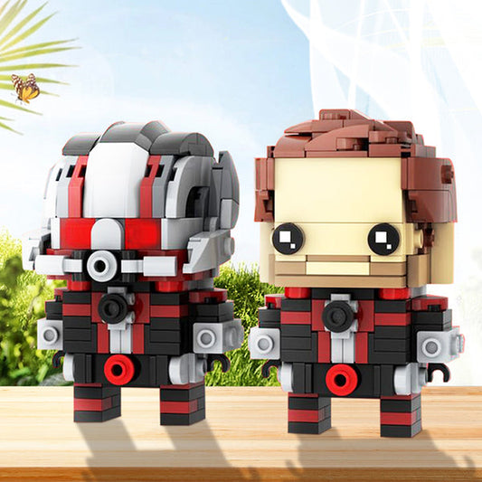 MOC-139898 Ant-Man Brickheadz LEGO MOC - Ant-Man and the Wasp: Quantumania