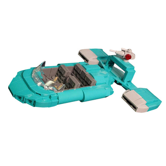 MOC-145255 Seraph-class Urban Security Landspeeder (Dark Turquoise)