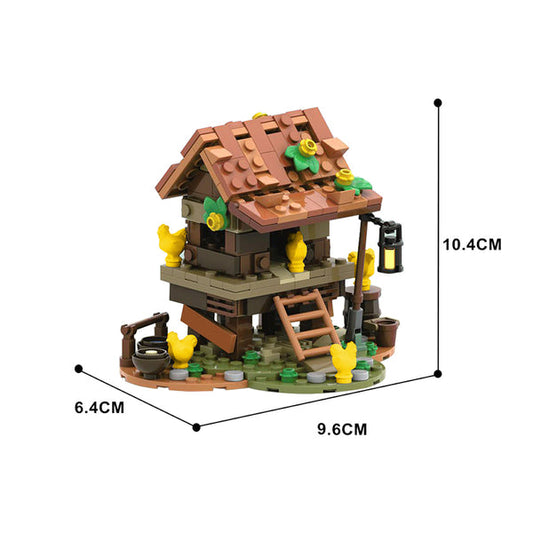 MOC-152603 Chicken Coop - Lego Castle/Medieval MOC