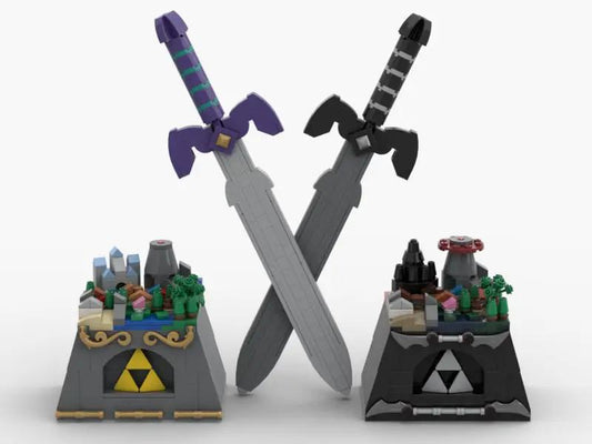 MOC-36344 Zelda MOC: The Master Sword & Dark Link Sword