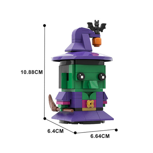 MOC A0606Y03 Halloween BrickHeadz-Witch