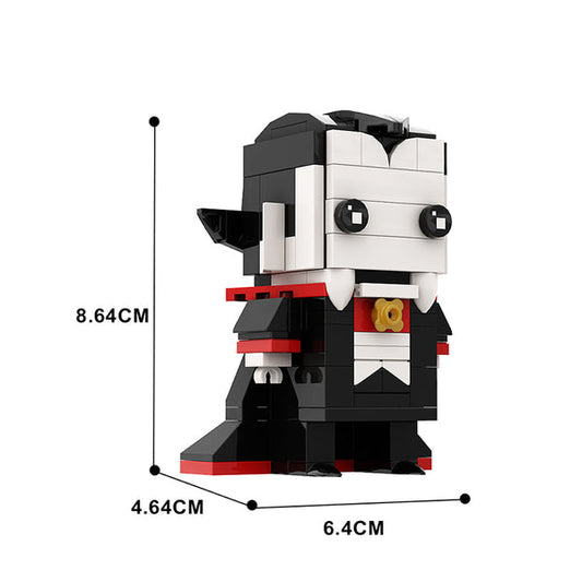 MOC A0606Y04 Halloween Brickhead - Vampire