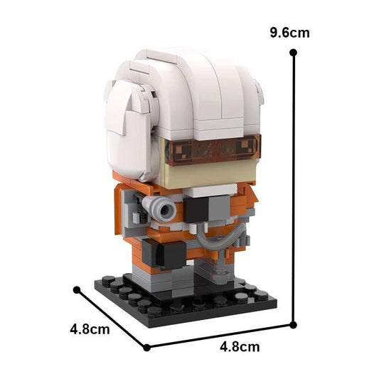 MOC-35893 Luke Sky walker Snowspeeder Outfit from The Empire Strikes Back Brickheadz