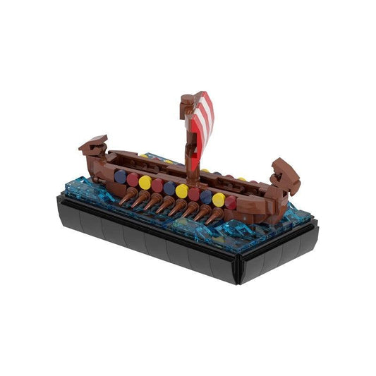 MOC-76565 Small Viking Longship