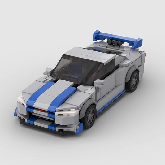 MOC-102532 Nissan Skyline GT-R R34 from 2 Fast 2 Furious